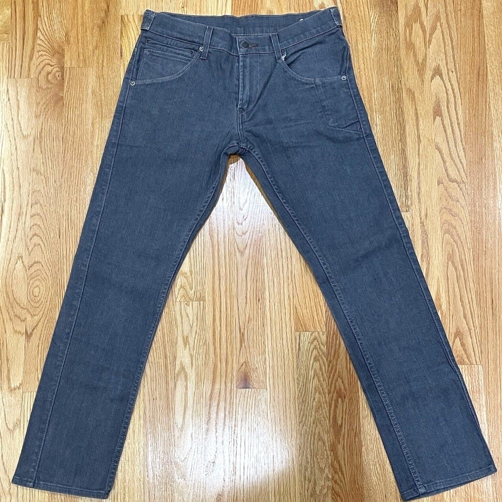 Levi’s 511 Jeans Two Horse Brand Men’s 32x30 Grey Adjustable Waist Stretch